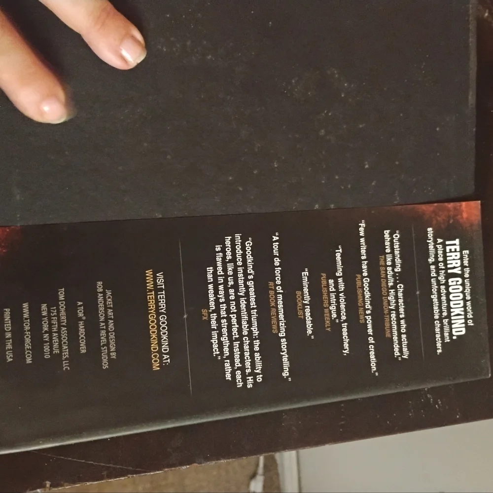 The Omen Machine by - Black and Red Coffee Table Book